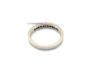 alianza oro 18k con piedra con diamante