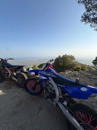Yamaha YZF 450 Azul