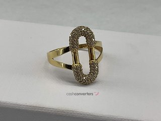 anillo oro 18k con piedra