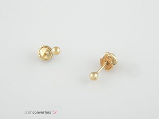 pendientes oro 18k