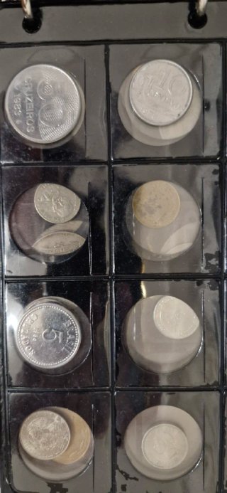 Lote 150 monedas latam siglo XX
