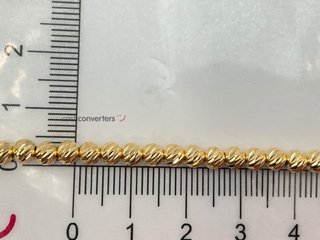 cadena oro 18k 24cm