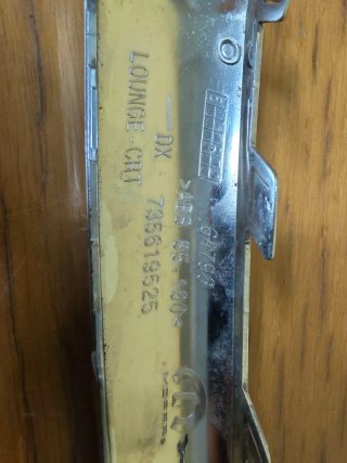 Moldura Paragolpes Izquierdo Fiat 500