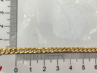 cadena oro 18k 30cm