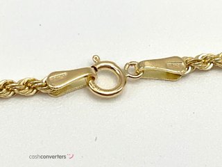 cadena oro 18k 30cm