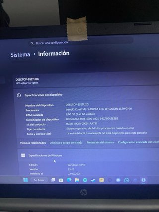 Portátil HP