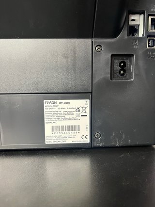 Impresora Epson WorkForce WF-7840 Negra