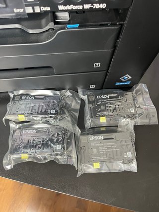 Impresora Epson WorkForce WF-7840 Negra