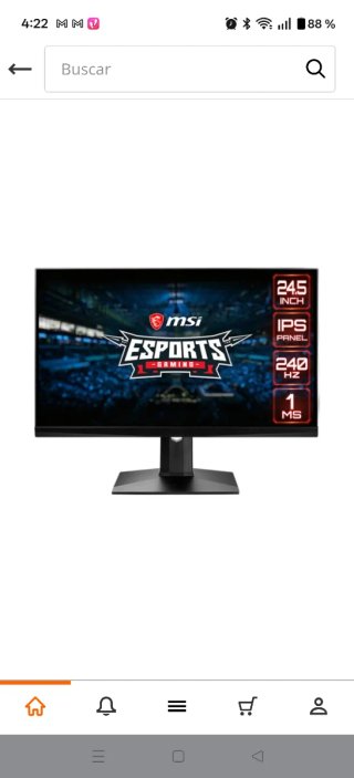 Monitor 24 pollici 240Hz MSI