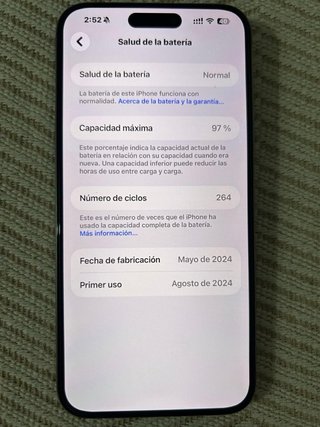 iPhone 15 Pro Max 256GB Gris Espacial