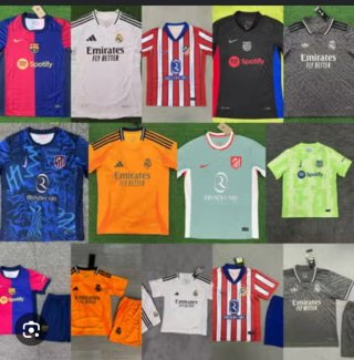 Lote Camisetas Fútbol sorpresa Varias Tallas