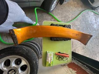 Alerón Seat León MK1 Naranja