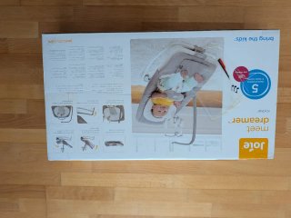 Amaca para bebé Joie gris