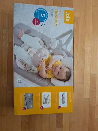 Amaca para bebé Joie gris
