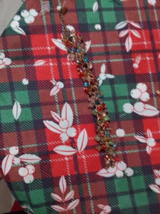 Bracciale donna con pietre colorate