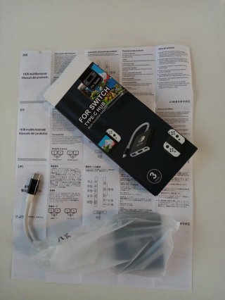 Adattatore Docking Station 3 in 1 x Switch alla tv