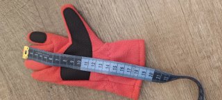 Guantes Decathlon Niña Rojo y Negro