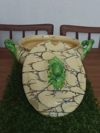 Terrina em faiança portuguesa séc XIX