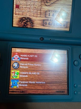 Nintendo DS Blu