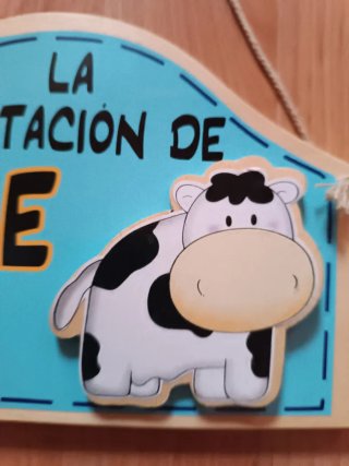 Letrero Habitación Infantil Jorge Vaca