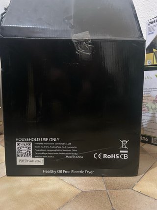 Freidora Eléctrica AICOK AHF001 Nueva