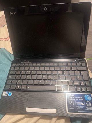 Mini portátil Asus Eee PC Negro