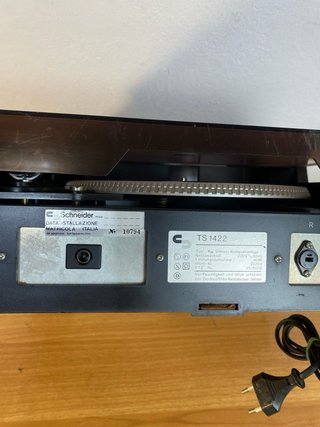 Giradischi Vintage Schneider TS 1422
