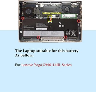BLESYS Batería L18C4PH0 Lenovo Yoga C940-14IIL