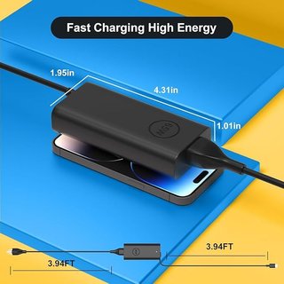 Negsaiy Cargador USB-C 65W Dell Inspiron 14 16