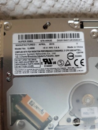 Masterizzatore DVD CD Apple MacBook A1342