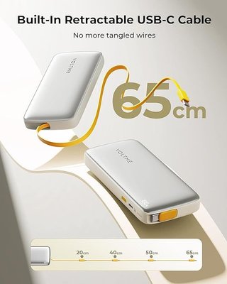 VOLTME Hypercore 10K Rollz Lite Powerbank Champagne