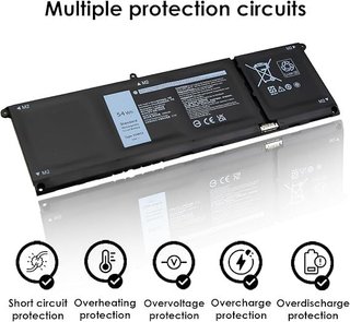 BLESYS Batería 54Wh V6W33 DELL Latitude 3420