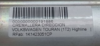 CREMALLERA DIRECCION VOLKSWAGEN TOURAN (1T2) Highline