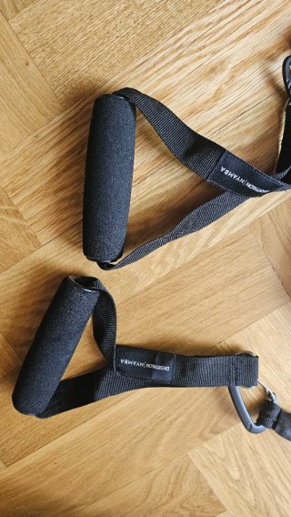 Bandas elásticas con asas para ejercicio