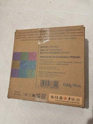 Alfombra Puzle Sensorial Infantil KiddyMoon