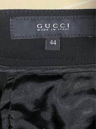 Pantalón Negro Gucci Talla 44
