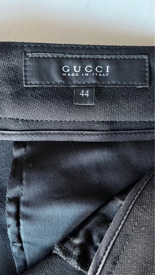 Pantalón Negro Gucci Talla 44
