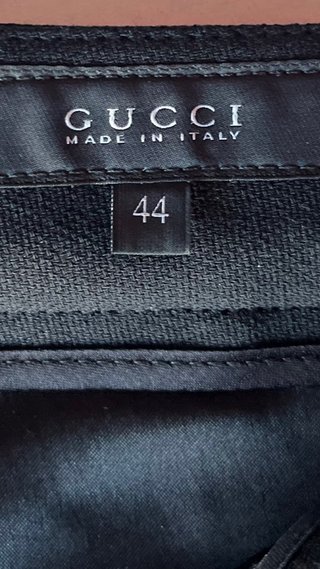 Pantalón Negro Gucci Talla 44