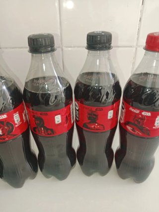 5 Bottiglie Commemorative Coca-Cola Star Wars