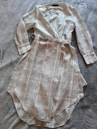 Camicia lunga Zara misto cotone/seta L