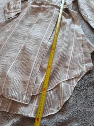 Camicia lunga Zara misto cotone/seta L