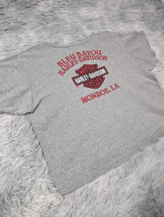 Harley Davidson Camisa Cuadros Western Vintage L'