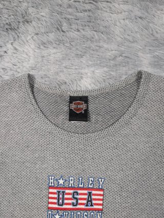 Harley Davidson Camisa Cuadros Western Vintage L'