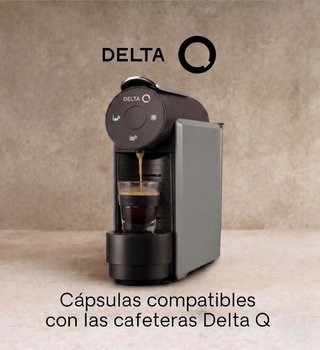 Cafetera Delta Q Mini Qool Gris