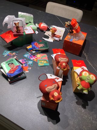 Lotto Happy Meal DC Comics & Friends