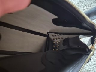GUM Borsetta Nera con Borchie