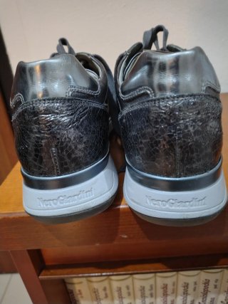 Scarpe donna Nero Giardini silver