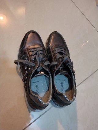 Scarpe donna Nero Giardini silver