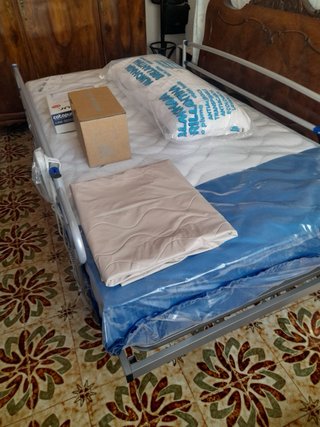 Cama Ortopédica con Colchón Anti-Llagas