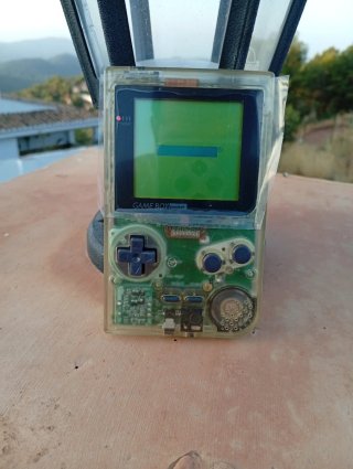 Nintendo Game Boy Pocket transparente